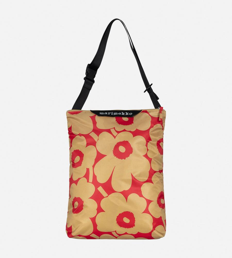 ライトブラウン×レッド