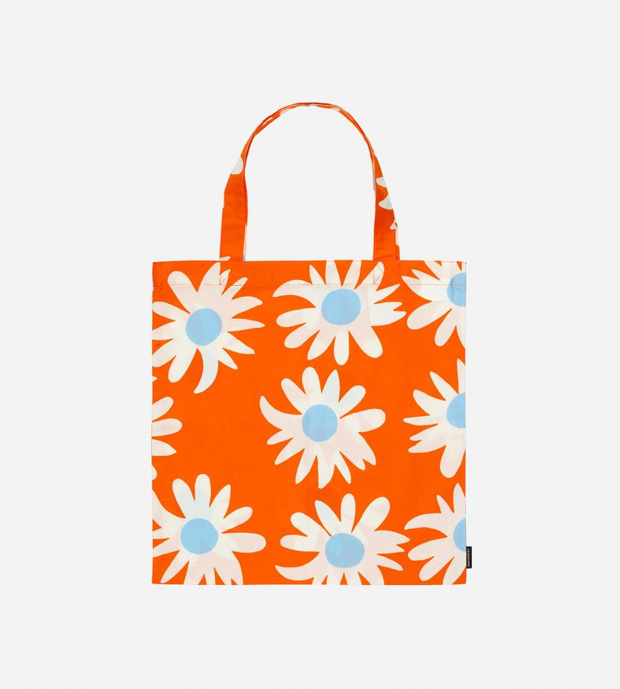 オレンジ×オフホワイト