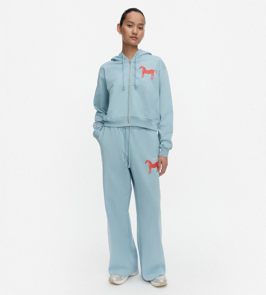 ライトブルー×レッド