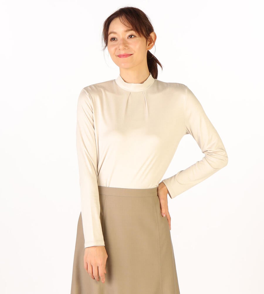 【Lサイズ】シルキースムースカットソー