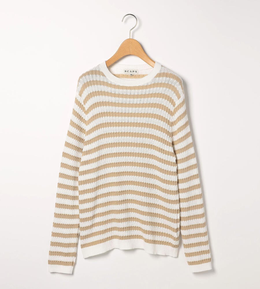 ブラウン×ボーダー