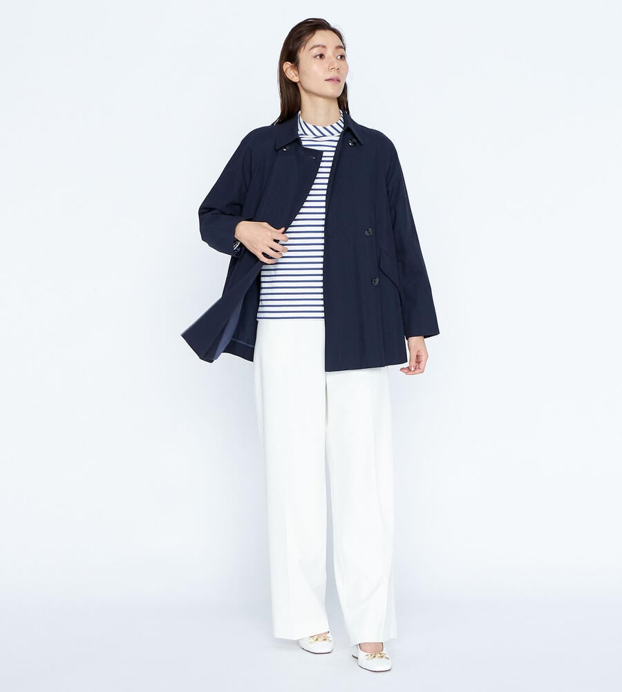 【Lサイズ】コットンシャンブレーコート