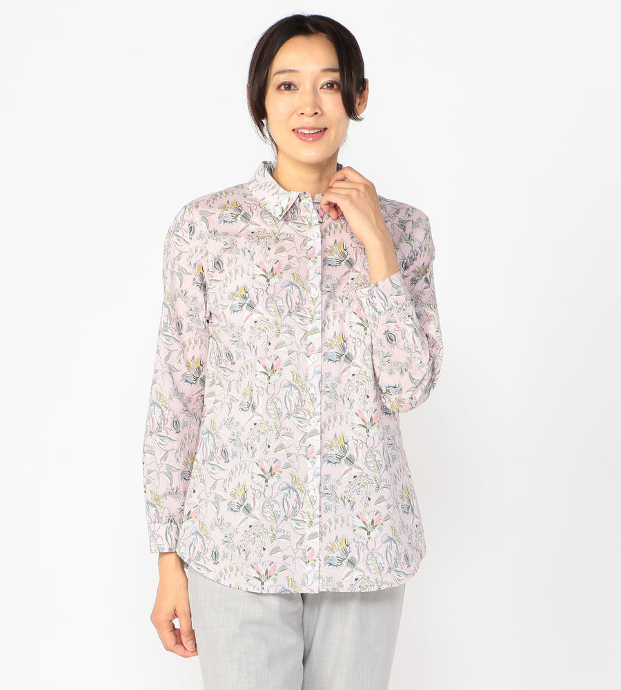 リバティプリント シャツブラウス シャツ ブラウス Lstockroom エルストックルーム ルック公式オフプライス通販サイト L Stockroom リバティプリント シャツブラウス シャツ ブラウス Lstockroom エルストックルーム ルック公式オフプライス通販サイト L Stockroom
