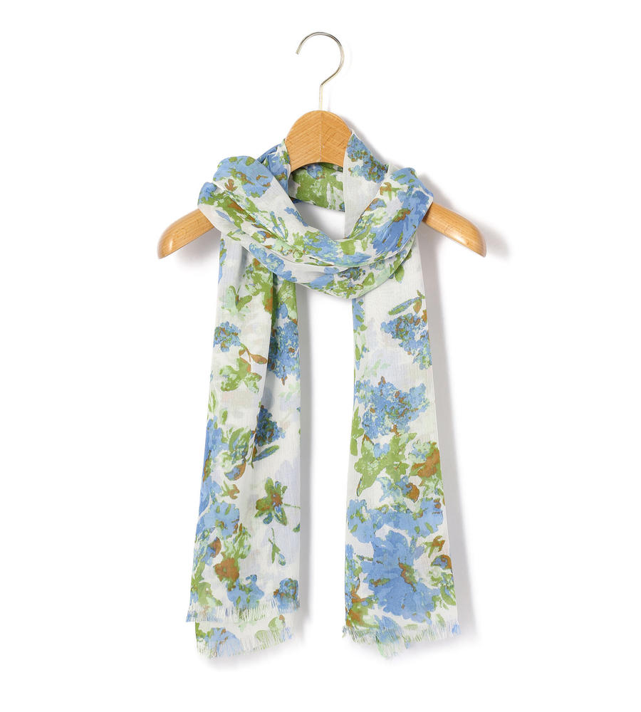 フラワープリントストール