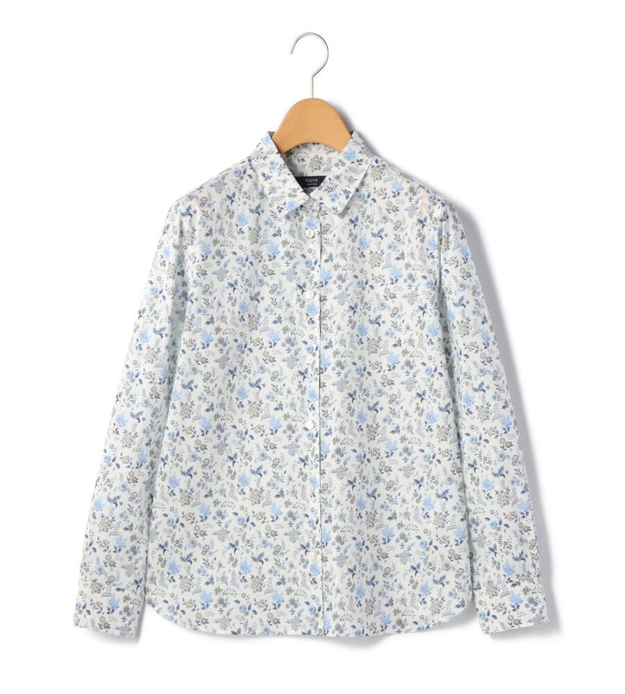 リバティプリント シャツブラウス