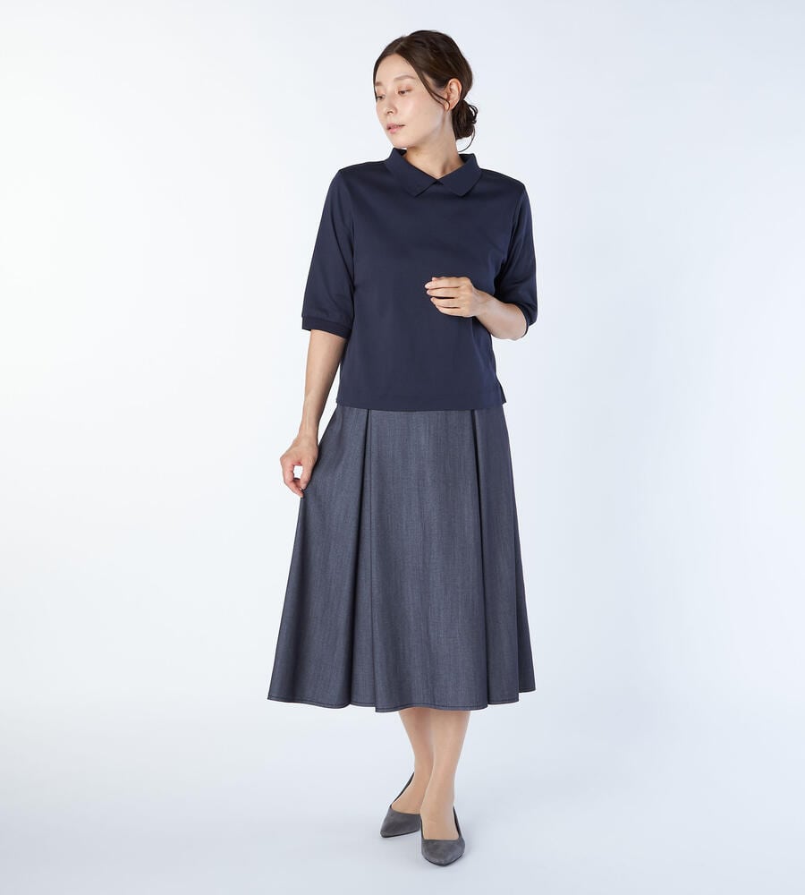 【Lサイズ】Naosポロカラーカットソー