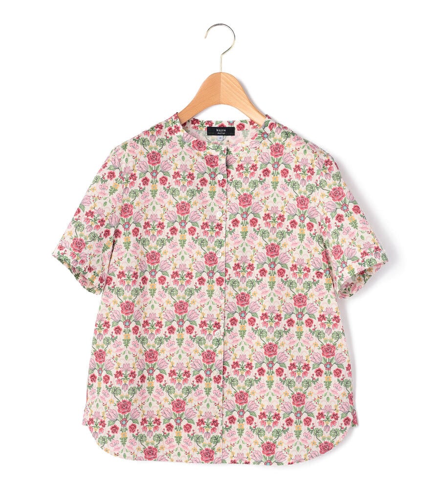 【Lサイズ】ＬＩＢＥＲＴＹプリント　Ｌｉｌｙ　Ａｎｎａｂｅｌブラウス LIBERTYプリントLily Annabellブラウス｜シャツ・ブラウス