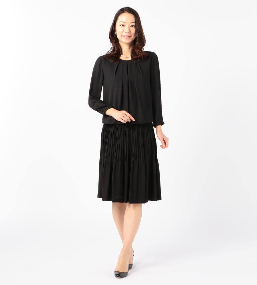 【50size~】シルキージョーゼット スカート